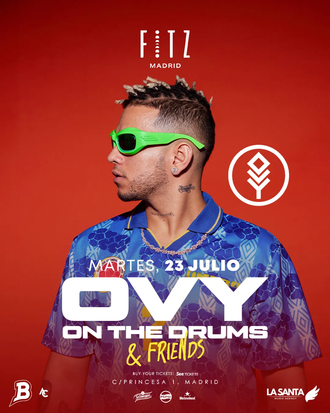 Ovy On The Drums — Live Event Poster