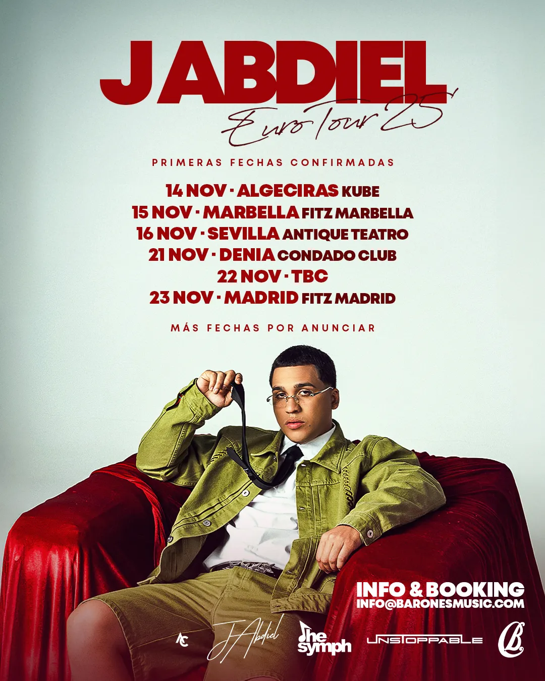 J Abdiel — Tour Dates