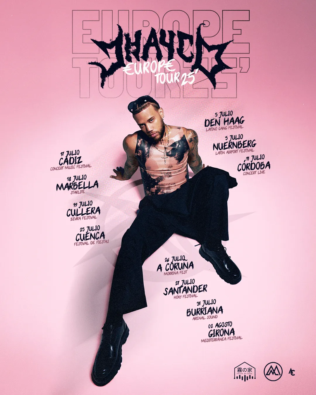 Jhayco — Europe Tour